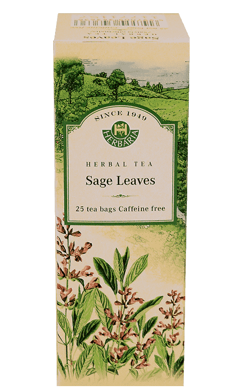 Herbaria Sage Leaves Tea, 25 Bags